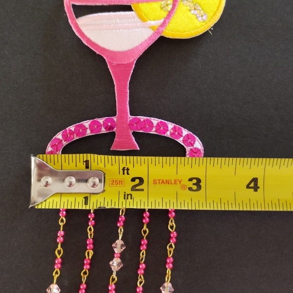 Sequined & Beaded Iron On Appliques Bundle of 3 - Picture 6 of 16